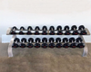 Muscle D Three Tier 15 Pairs Dumbbell Rack