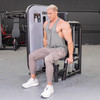 Muscle D Fitness - Vogue Series Seated Dip / Triceps Press Down Machine