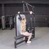 Muscle D Fitness - Vogue Series Selectorized Lat Pulldown / Low Row Combo Machine