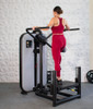 Vogue Selectorized Leg Extension / Seated Leg Curl Combo by Muscle D Fitness