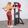 Muscle D Fitness - Classic V2 Selectorized Standing Lateral Raise Machine