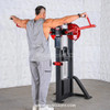 Muscle D Fitness - Classic V2 Selectorized Standing Lateral Raise Machine