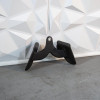 Muscle D Black Coated Cable Accessory Handles