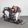 Build explosive back thickness with the Pro Strength Dynamic Row by Muscle D Fitness. Heavy-duty plate-loaded unit featuring an 11-gauge steel frame.