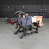 Power Leverage V2 Prone Leg Curl Machine by Muscle D Fitness