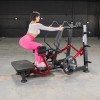 Power Leverage V2 Standing Abductor Machine by Muscle D Fitness