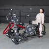 Power Leverage V2 Abductor / Adductor Machine by Muscle D Fitness