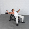 Excel Plate-Loaded Incline Pec Fly / Upper Chest Machine by Muscle D Fitness