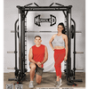 Muscle D Fitness - Dual Adjustable Pulley & Smith Machine Combo