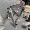 Commercial Olympic Flat Bench with Safety Spotter Platforms by Muscle D Fitness