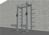 T-Grip Heavy-Duty Commercial Half Rack by Muscle D Fitness