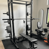 T-Grip Heavy-Duty Commercial Half Rack by Muscle D Fitness