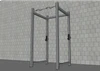 Muscle D - T-Grip Heavy Duty 4-Post Rack (3x3 Steel)