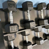 Muscle D Fitness - Rubber Hex Dumbbell Set