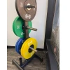 Muscle D Fitness - Color Urethane Bumper Plates (Smooth Hub)