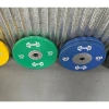 Muscle D Fitness - Color Urethane Bumper Plates (Smooth Hub)