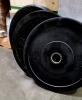 Muscle D Fitness - Classic Bumper Plates with Center Steel Hub