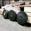 Muscle D  - Classic Bumper Plates with Center Steel Hub
