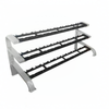 Muscle D - Triple Tier Dumbbell Rack (Pro Style / Urethane Dumbbell Rack)