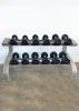 Muscle D Fitness - Two Tier 6-Pairs Dumbbell Rack