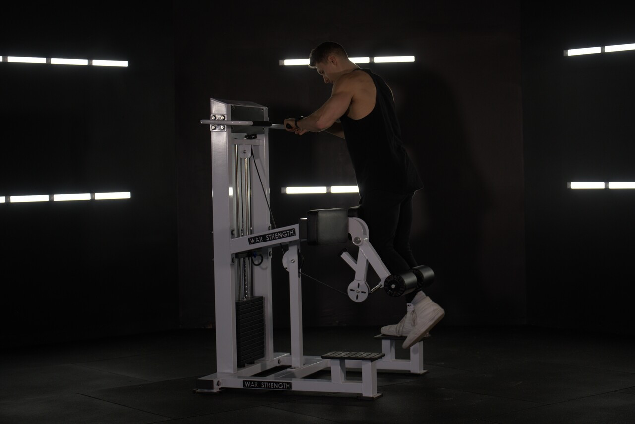 War Strength Standing Hamstring Leg Curl | GymStore.com