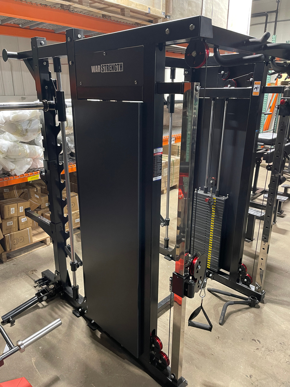 War Strength XL Smith Functional Trainer Rack Combo