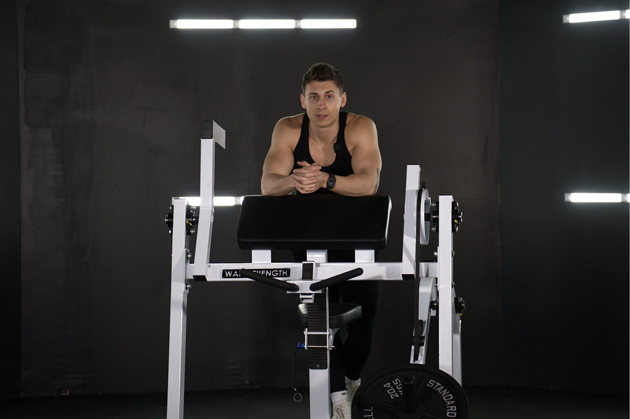 War Strength Liberty Seated Bicep Curl Preacher Curl