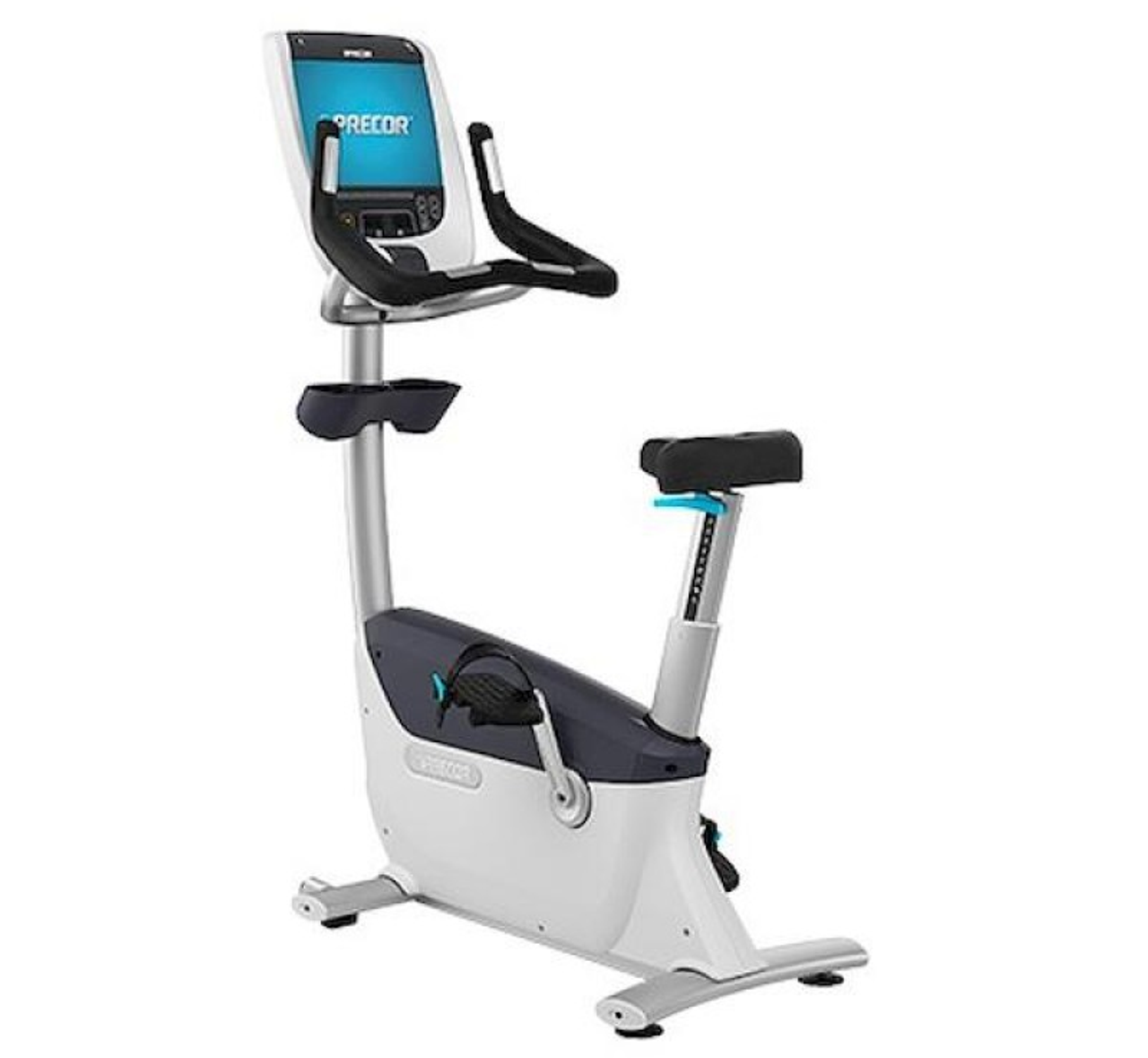 Precor UBK 885 Upright Exercise Bike with P80 Touch Screen Display Console