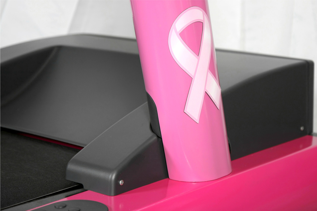 Life Fitness 95Ti Treadmill Pink Breast Cancer Awareness Custom