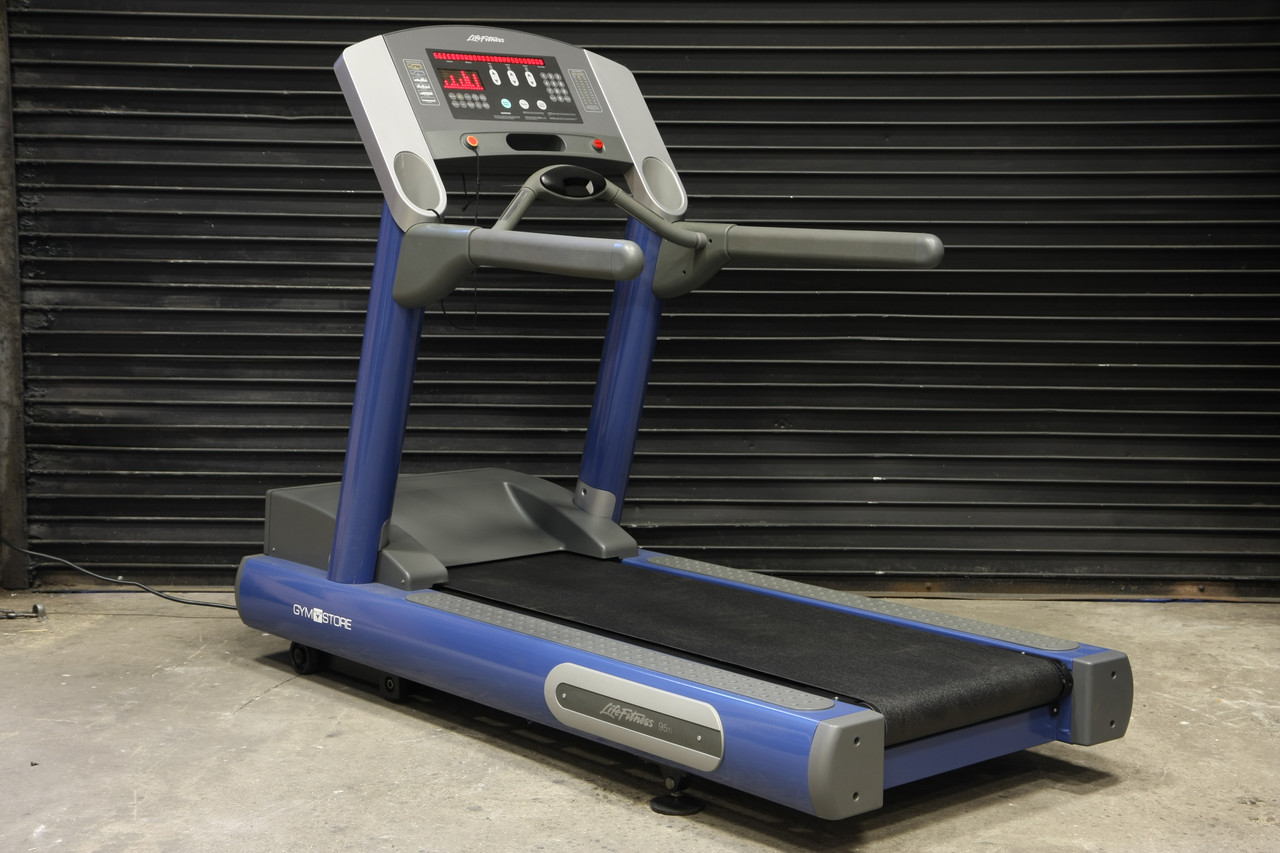 Life Fitness 95Ti Treadmill Blue Steel Custom