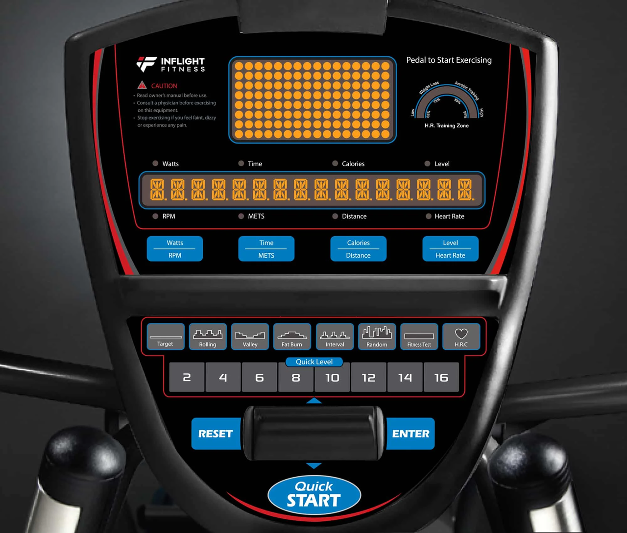 Inflight Fitness R6 Recumbent Bike | GymStore.com
