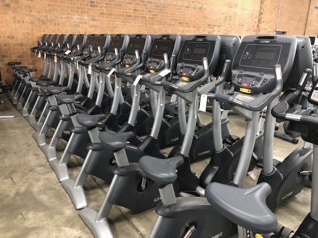 Cybex 770C Upright Bike w E3 Touch Screen | GymStore.com