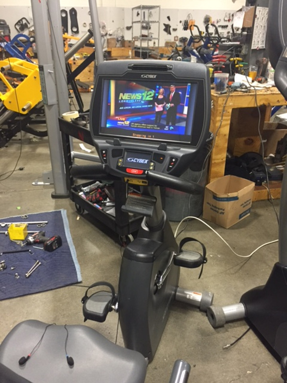 Cybex 770R Recumbent Bike w E3 Touch Screen