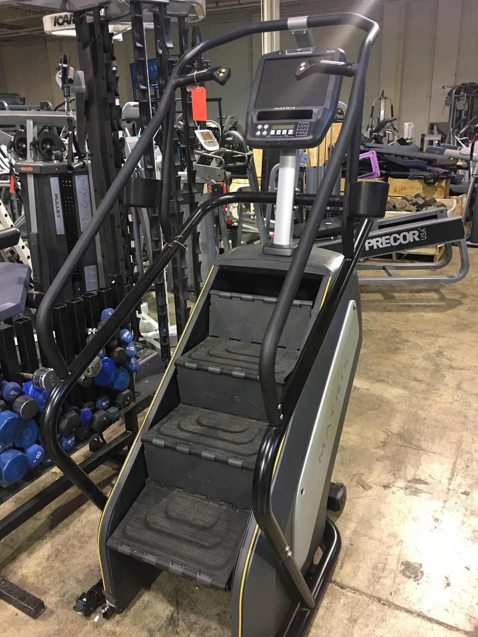 Matrix C7x ClimbMill Stair Climber with Touch Screen Console