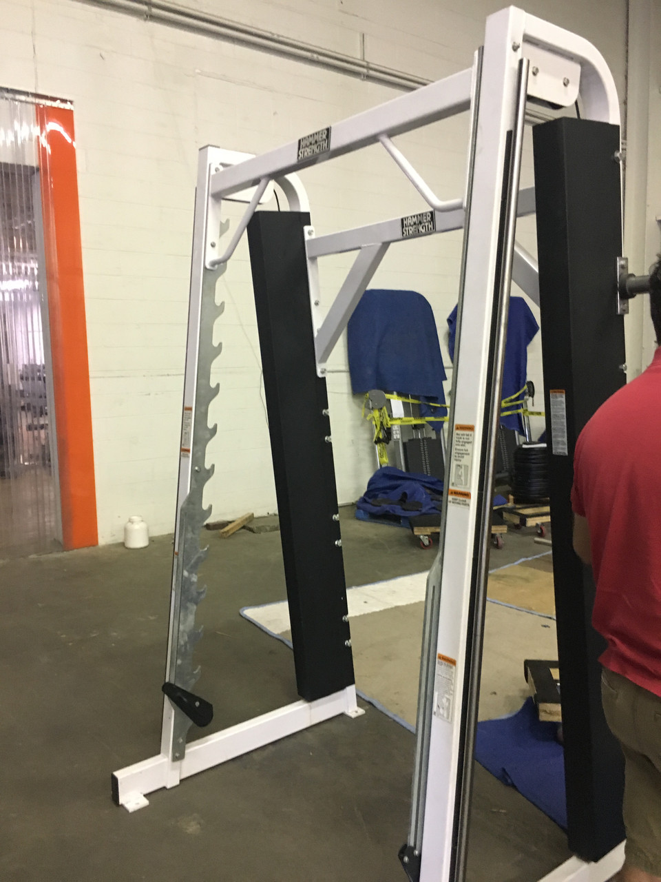 Hammer Strength Smith Machine White