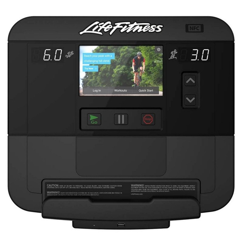 Life Fitness Integrity+ Upright Bike - X Console