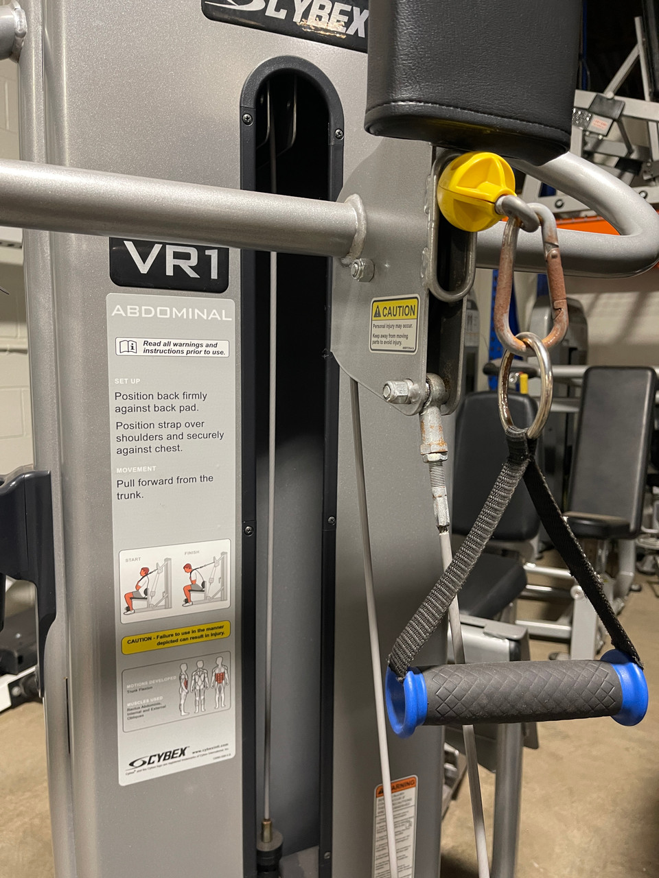 Cybex VR1 Abdominal