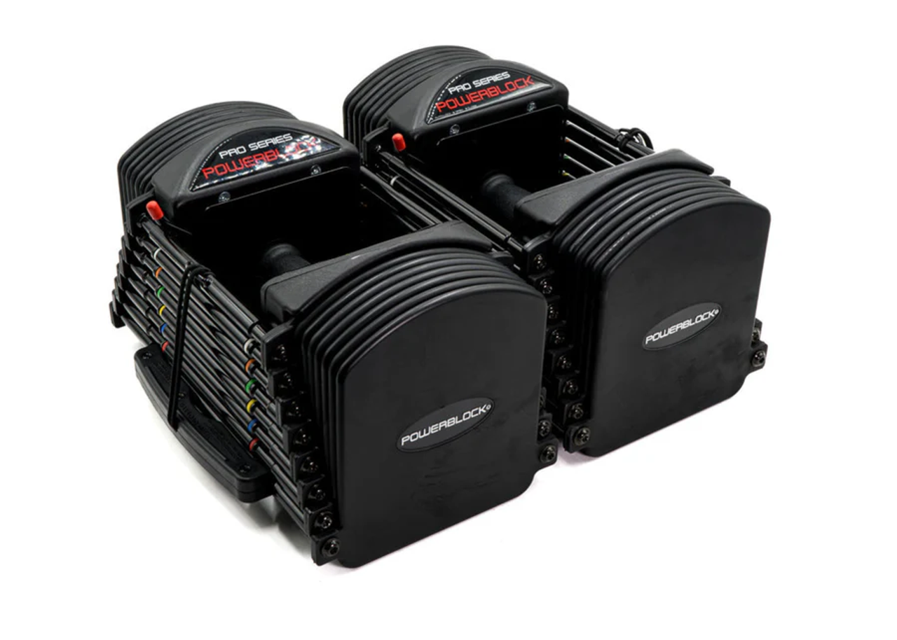 PowerBlock Pro 50  Adjustable Dumbbell Set | GymStore.com PowerBlock Pro 50  Adjustable Dumbbell Set | GymStore.com