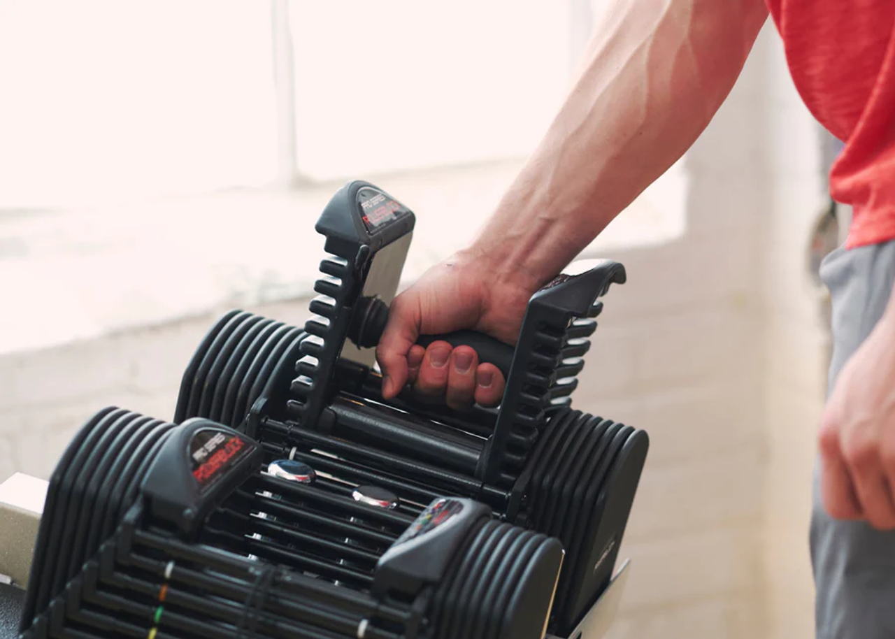 PowerBlock Pro 50  Adjustable Dumbbell Set | GymStore.com PowerBlock Pro 50  Adjustable Dumbbell Set | GymStore.com