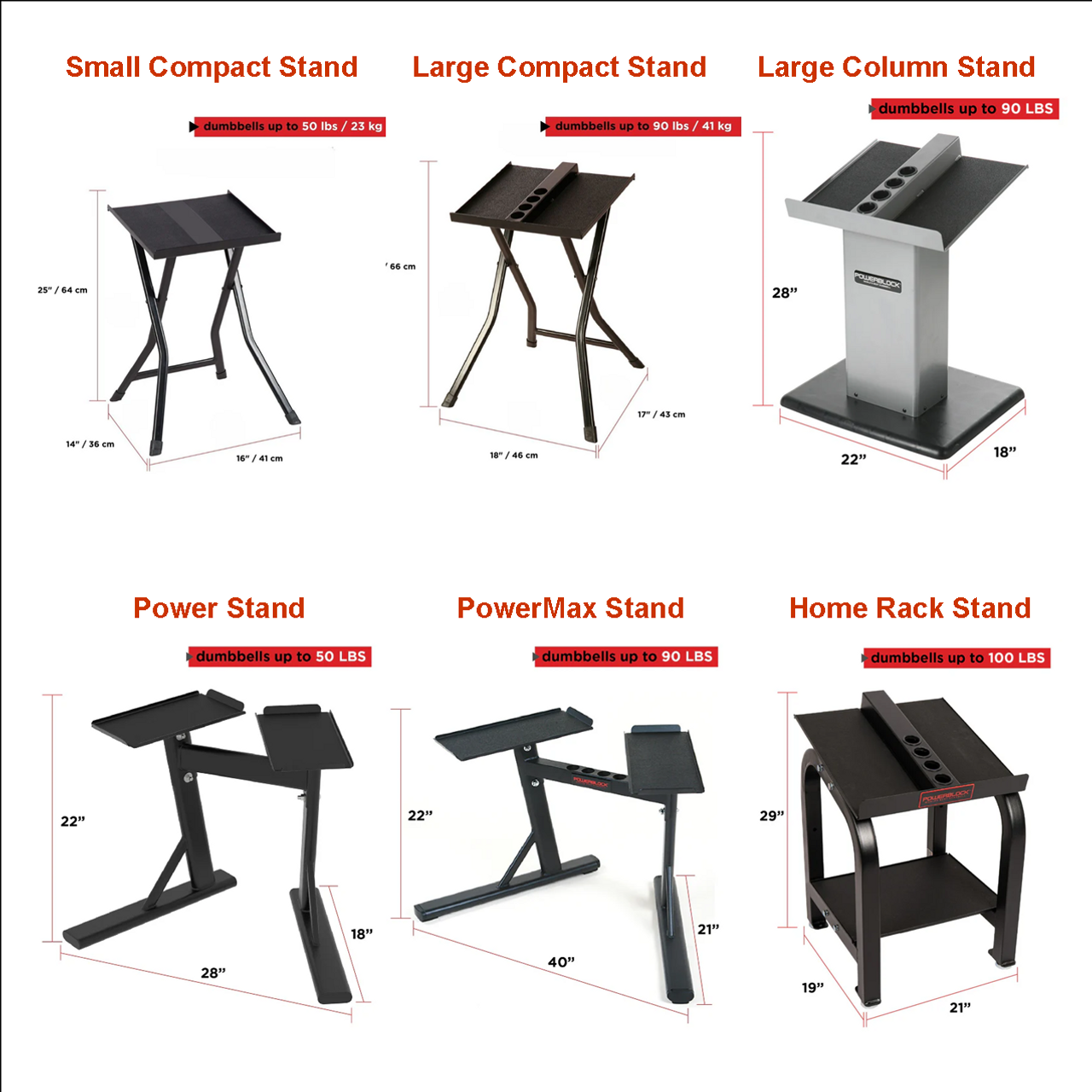 PowerBlock Pro 50  Adjustable Dumbbell Stands | GymStore.com PowerBlock Pro 50  Adjustable Dumbbell Stands | GymStore.com