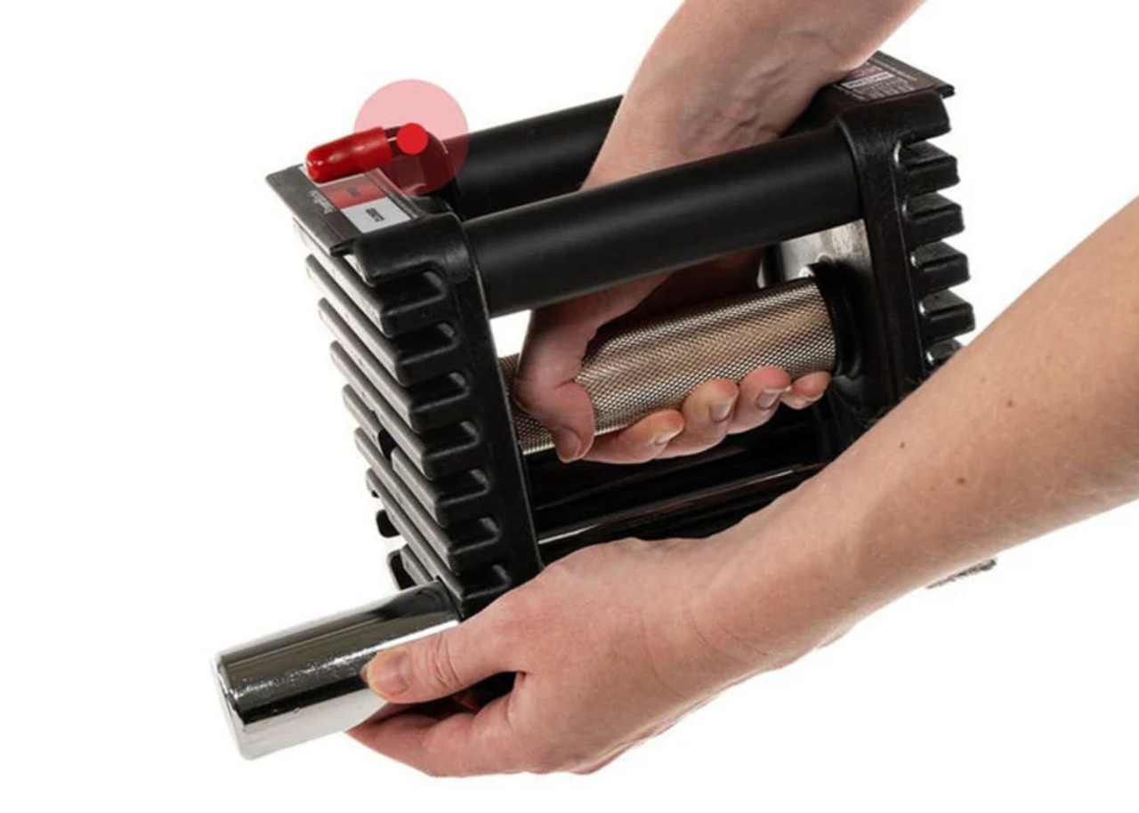 PowerBlock Elite USA 90 Adjustable Dumbbell Set | GymStore.com PowerBlock Elite USA 90 Adjustable Dumbbell Set | GymStore.com