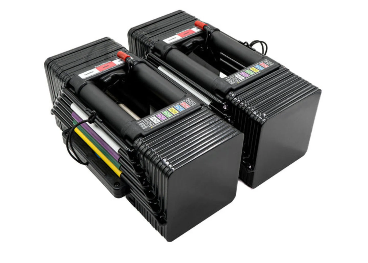 PowerBlock Elite USA 90 Adjustable Dumbbell Set | GymStore.com PowerBlock Elite USA 90 Adjustable Dumbbell Set | GymStore.com