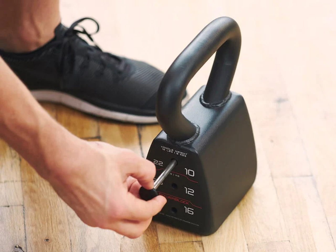 PowerBlock Pro Adjustable Kettlebell 35-62 LB | GymStore.com PowerBlock Pro Adjustable Kettlebell 35-62 LB | GymStore.com