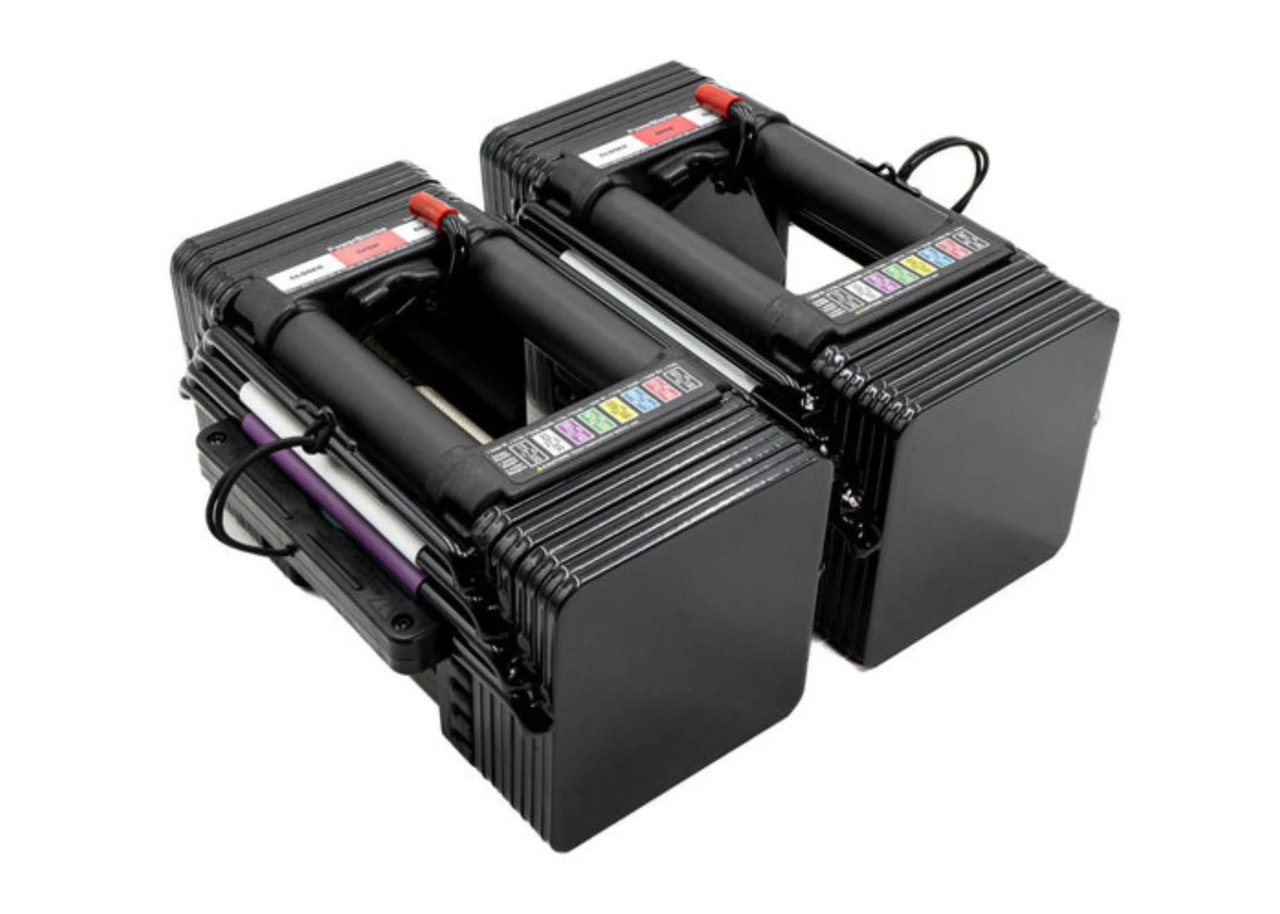 PowerBlock Elite USA 90 Adjustable Dumbbell Set | GymStore.com