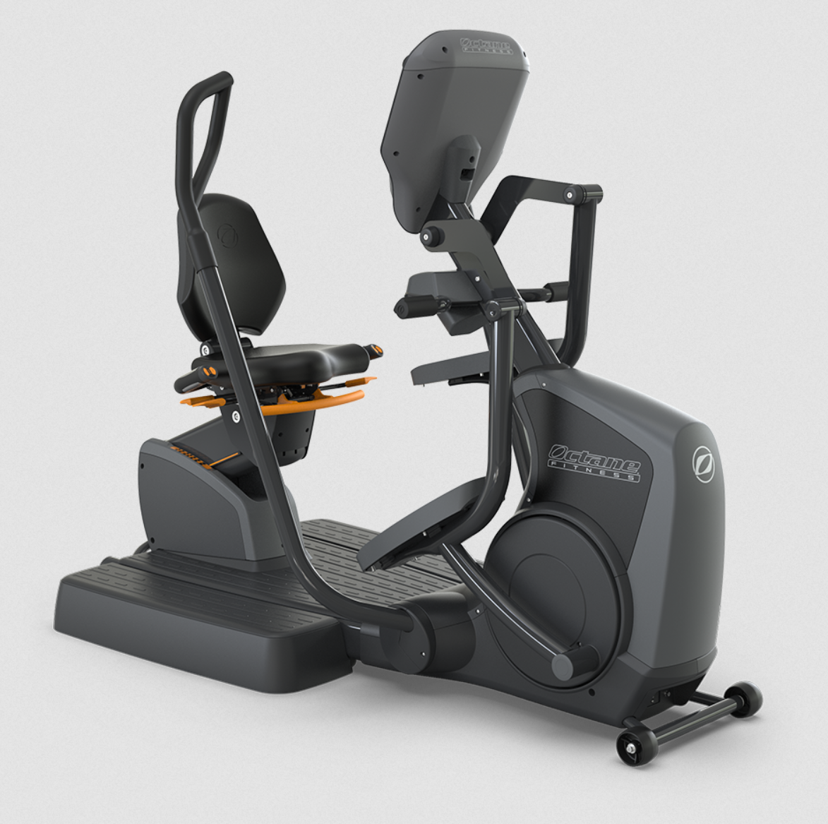Octane Fitness XR6000S XRide Recumbent Elliptical Smart Touch Screen Console Swivel Seat
