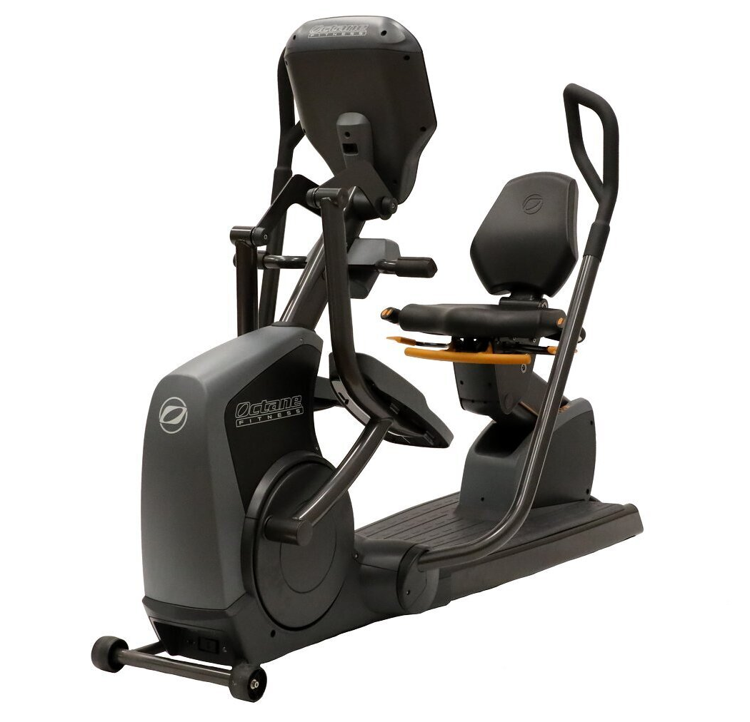 Octane Fitness XR6000S XRide Recumbent Elliptical Smart Touch Screen Console Swivel Seat