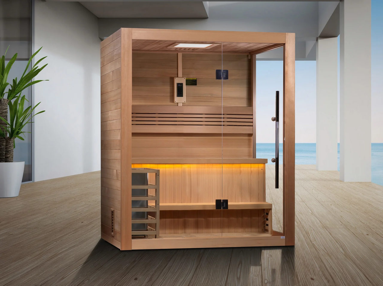 Golden Designs Hanko Traditional Steam Sauna