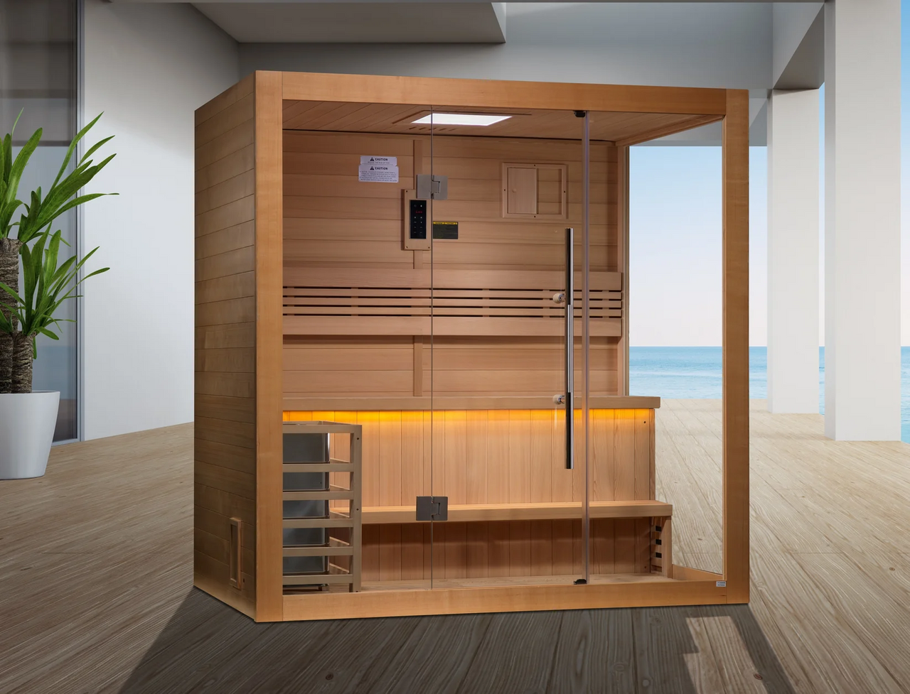 Golden Designs Forssa Traditional Steam Sauna