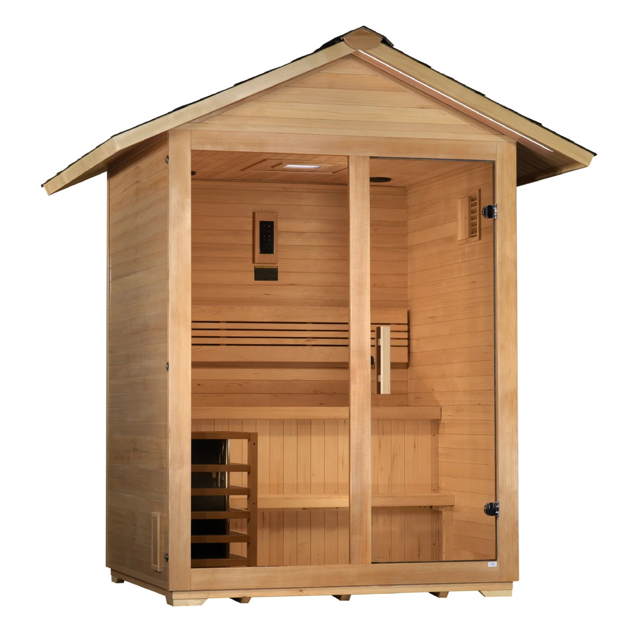Golden Designs Arlberg Traditional Outdoor Steam Sauna