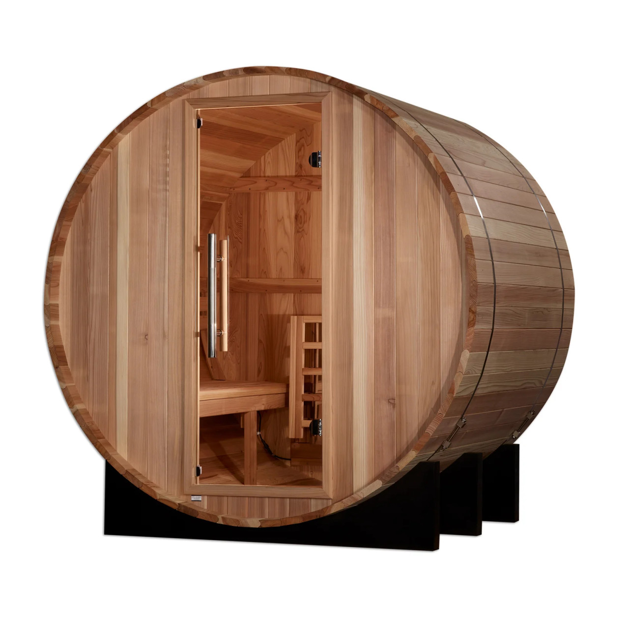 Golden Designs St. Moritz Traditional Barrel Steam Sauna